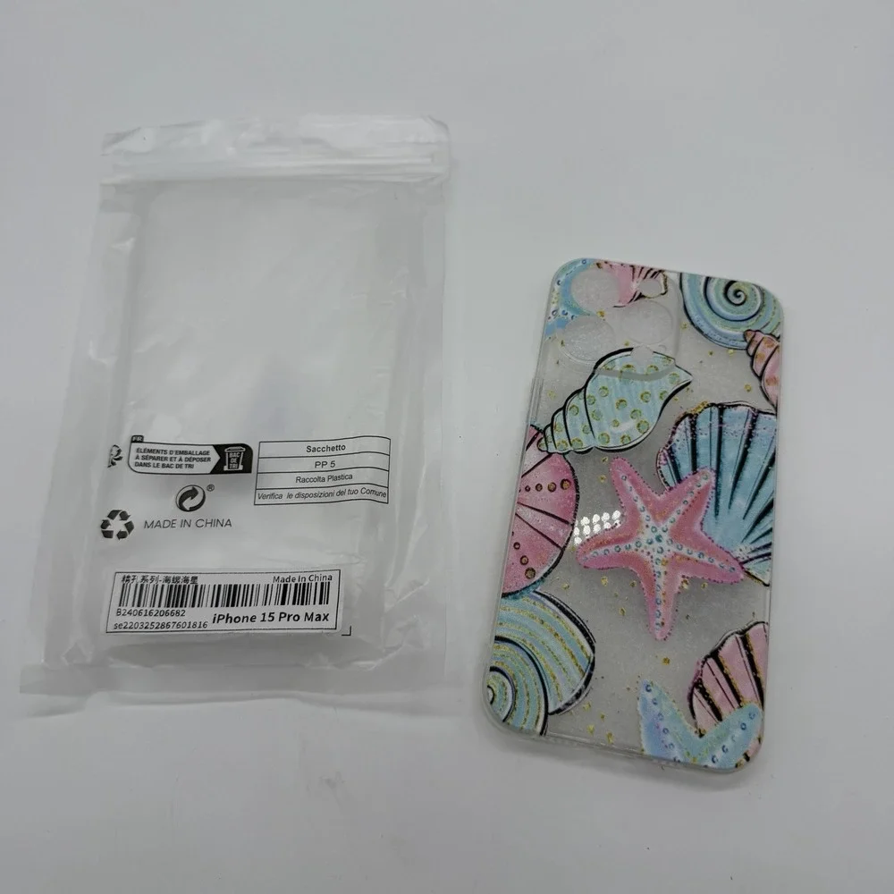 iPhone‎ 15 Pro Max Under The Sea Sea Shells Phone Case Starfish
